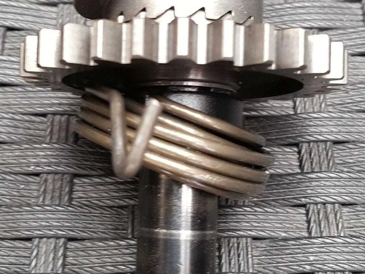 Billede 2 - Kickstarteraksel, komplet