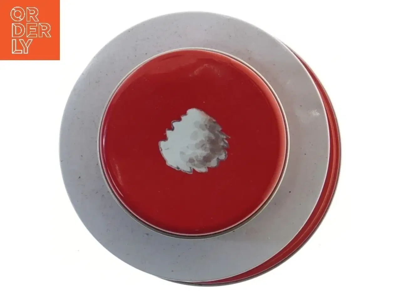 Billede 2 - Julekagedåse i metal fra Det Gamle Apotek (str. 25,5 cm)