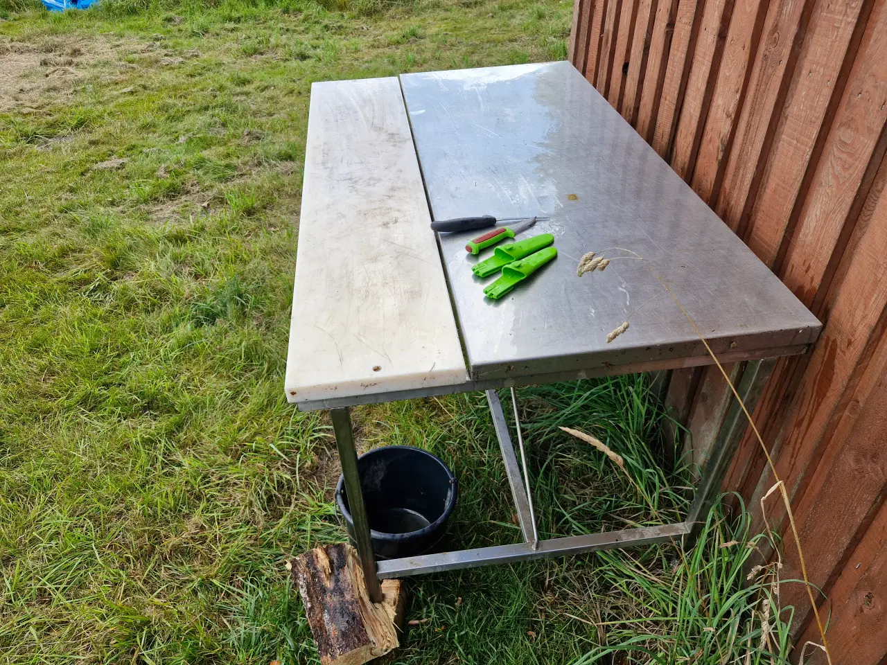 Billede 5 - Rustfri slagtebord 