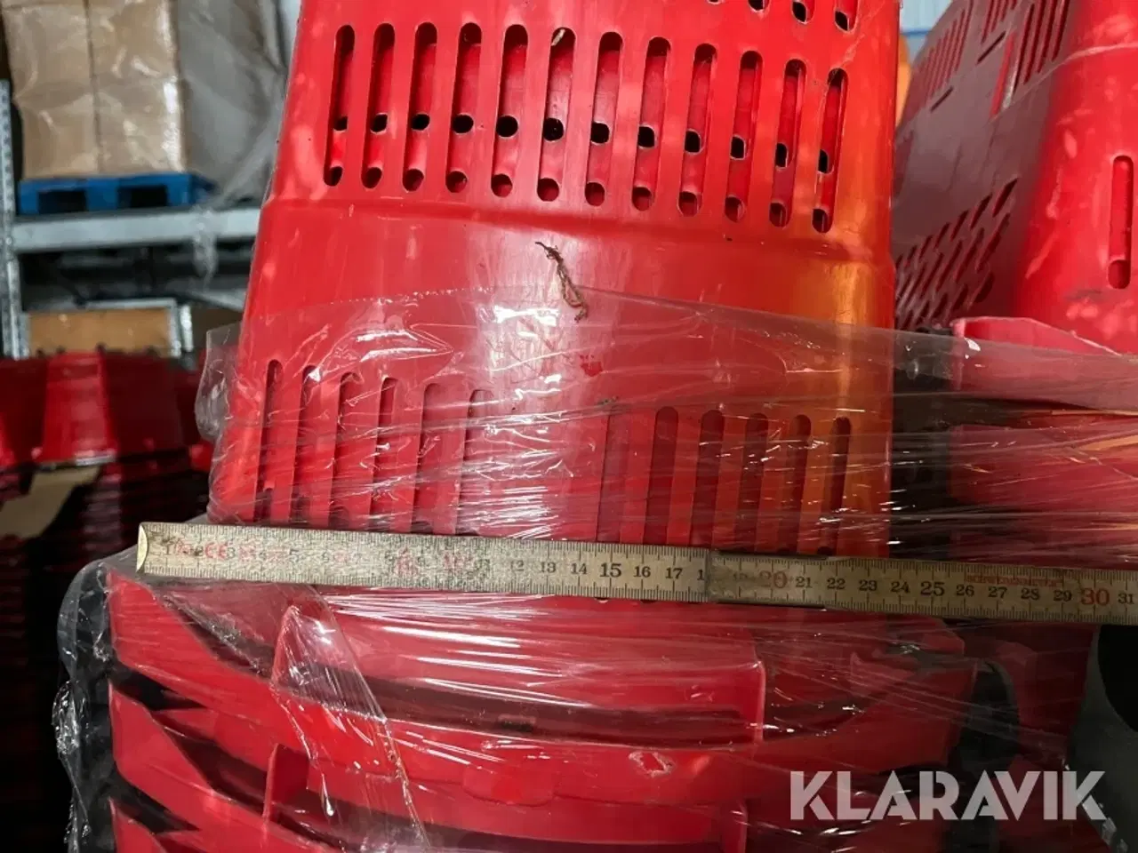 Billede 11 - Indkøbskurve på hjul 1 palle - 129 styk