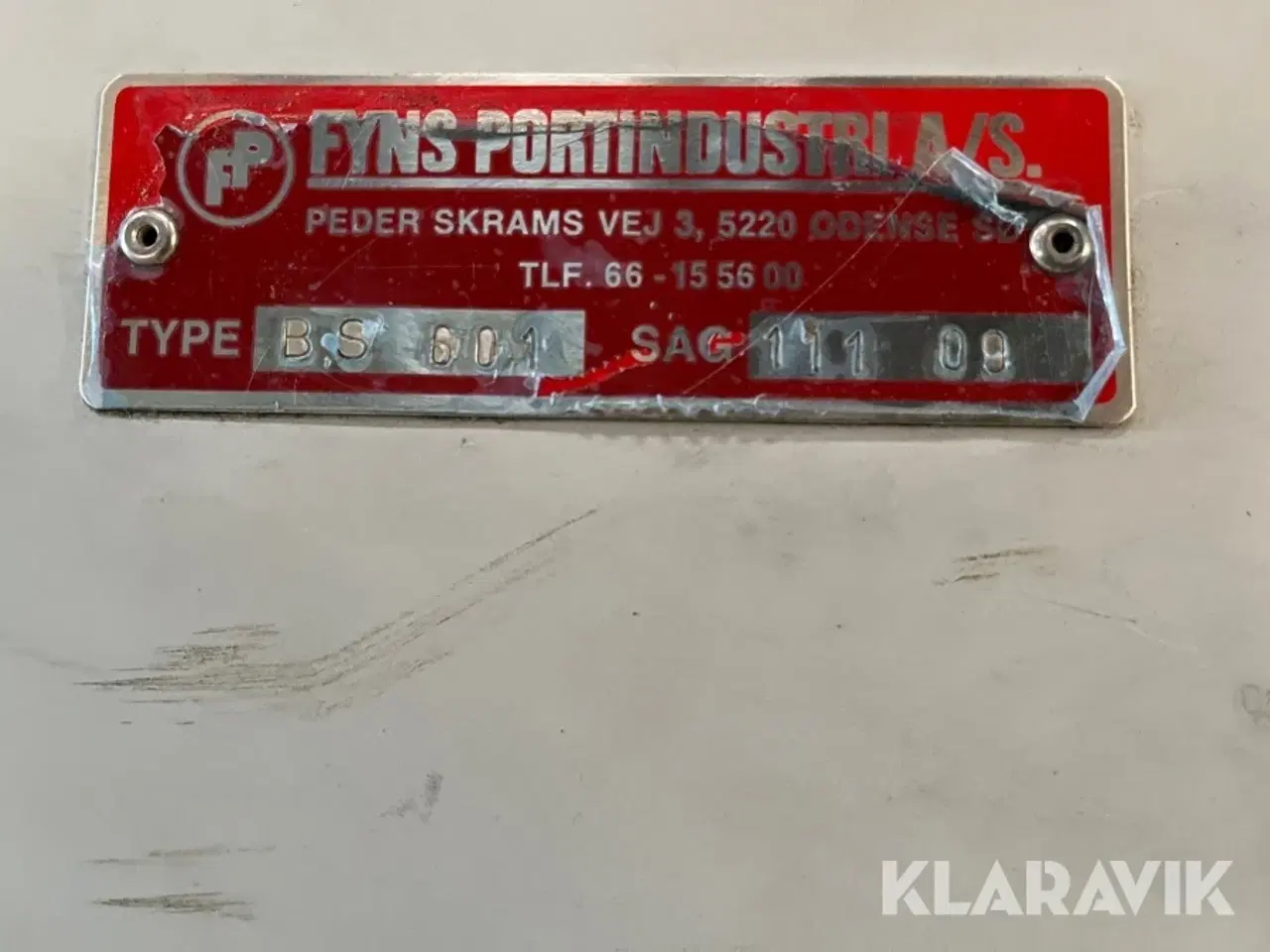 Billede 11 - Skydeport Fyns portindustri BS 601