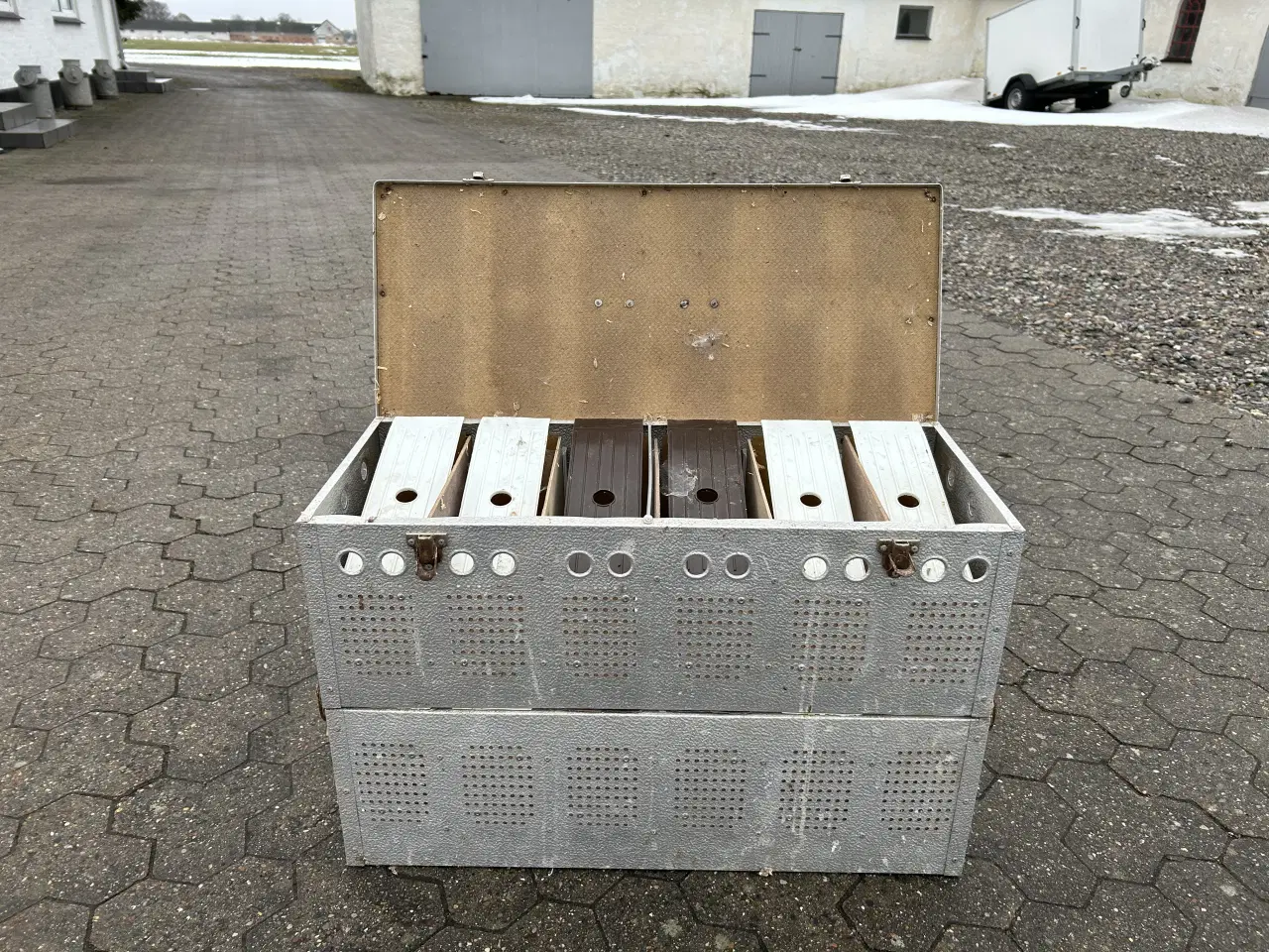 Billede 1 - Transport kasse i alu