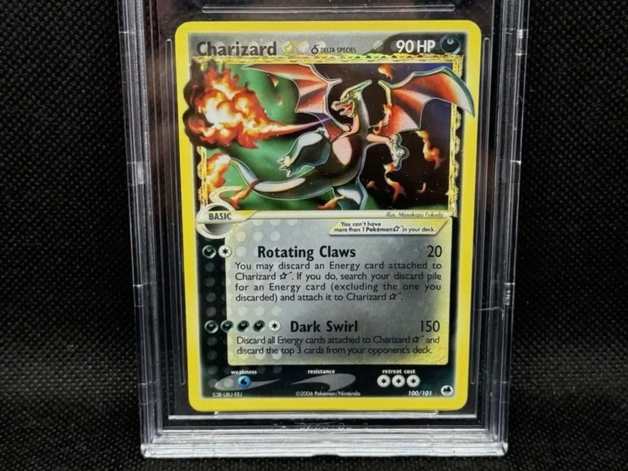 Billede 1 - Pokémon EX Dragon Frontiers Charizard Gold Star 10