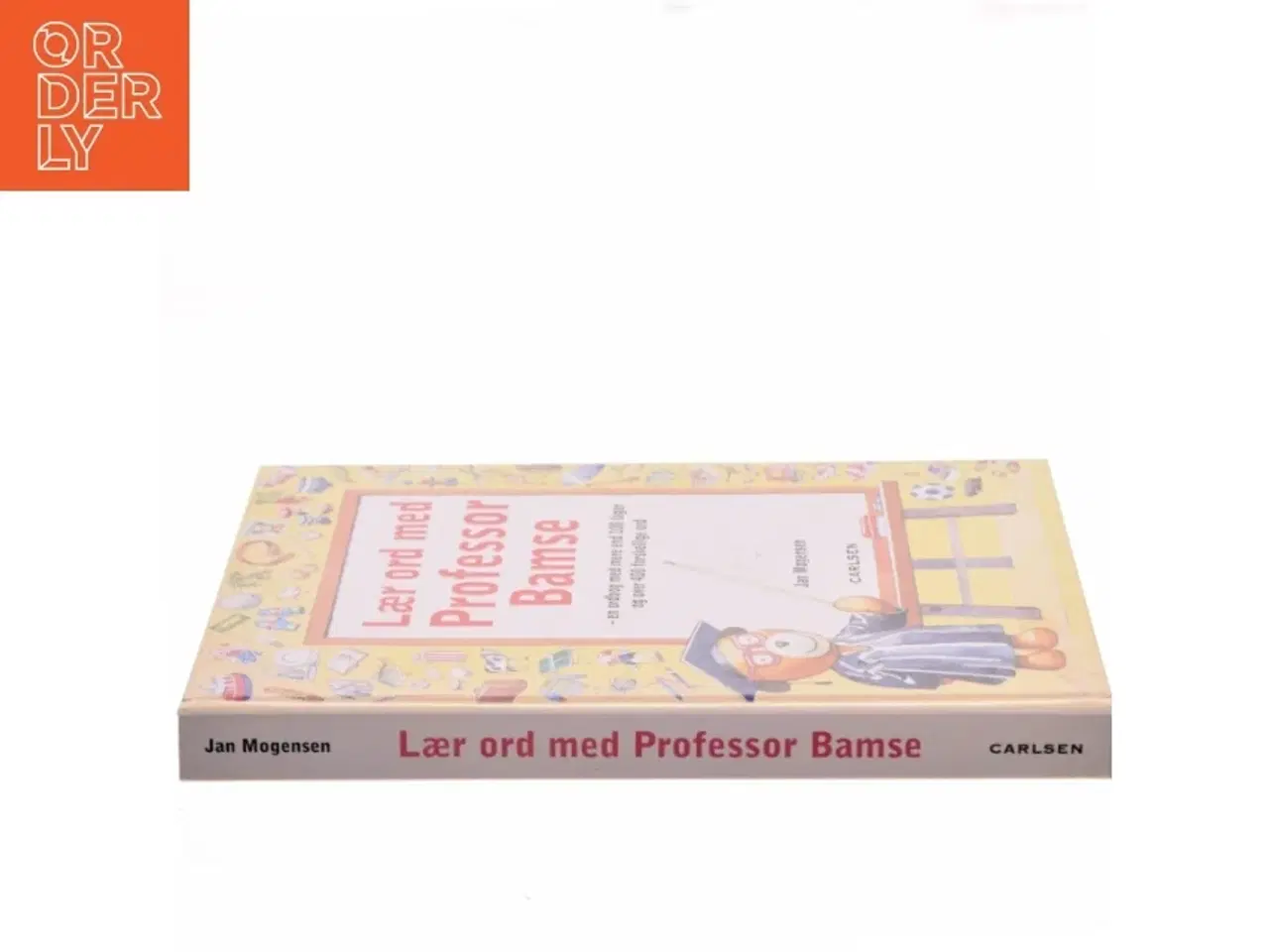 Billede 2 - Lær ord med professor Bamse : en ordbog med mere end 100 låger og over 400 forskellige ord af Jan Mogensen (f. 1945) (Bog)