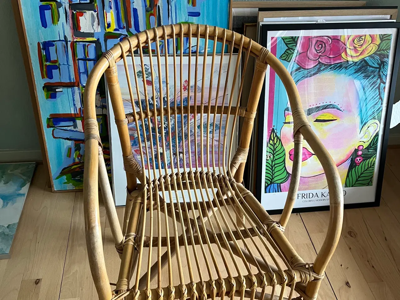 Billede 1 - Bambus stol, altan møbel, lounge stol, lænestol