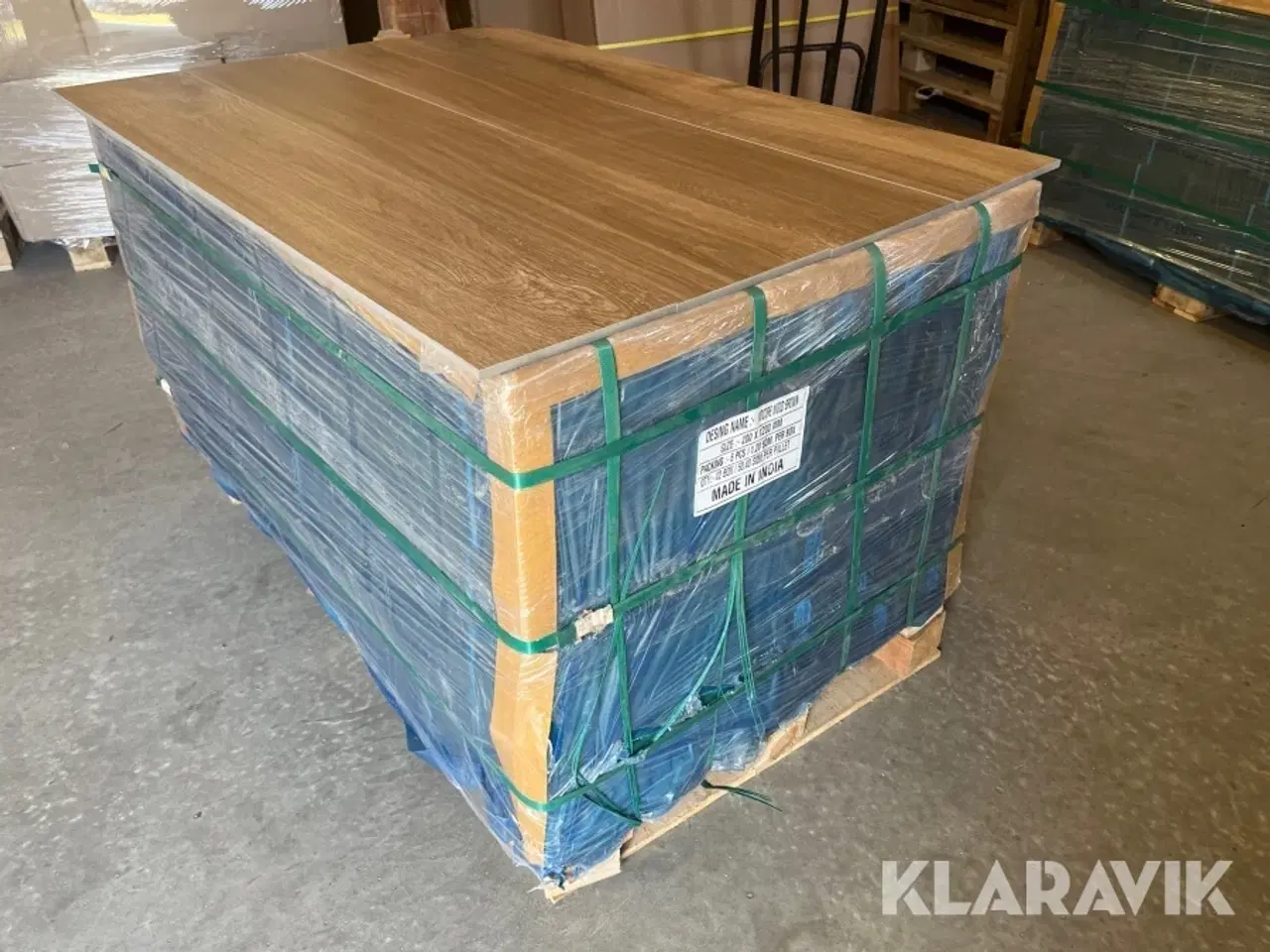 Billede 3 - Porcelæns fliser Vocore Wood Brown med træ struktur