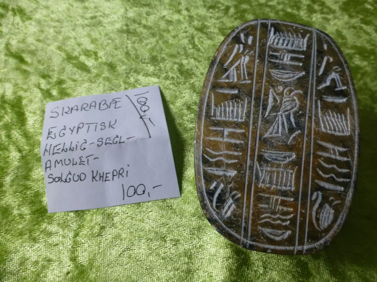 Billede 2 - Skarabæ Egypyisk Hellig Amulet