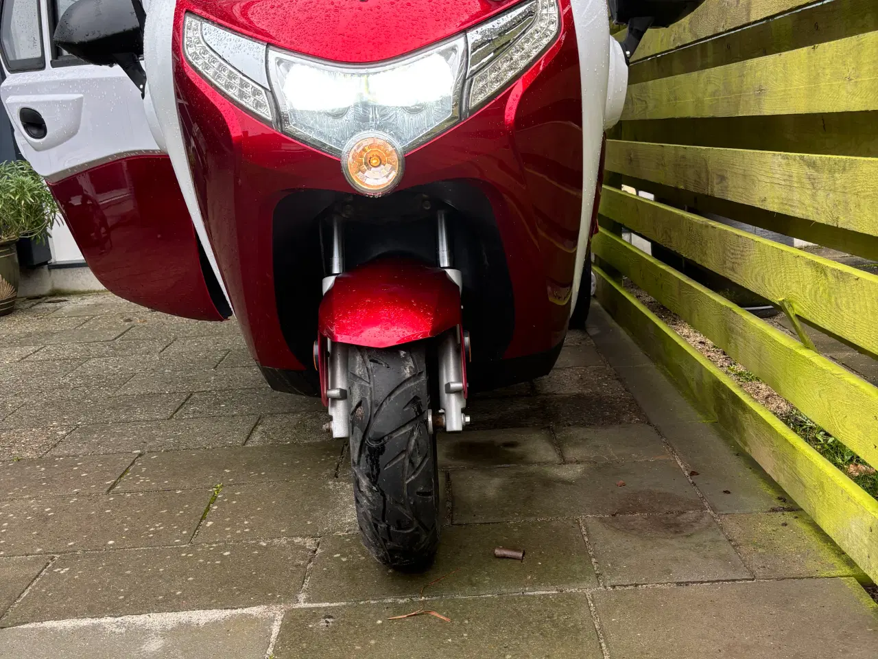 Billede 9 - Kabinescooter med fyr og ekstra batteri