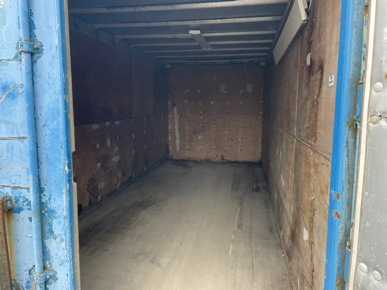 Billede 2 - 20 fods Container- ID: Blå elcon