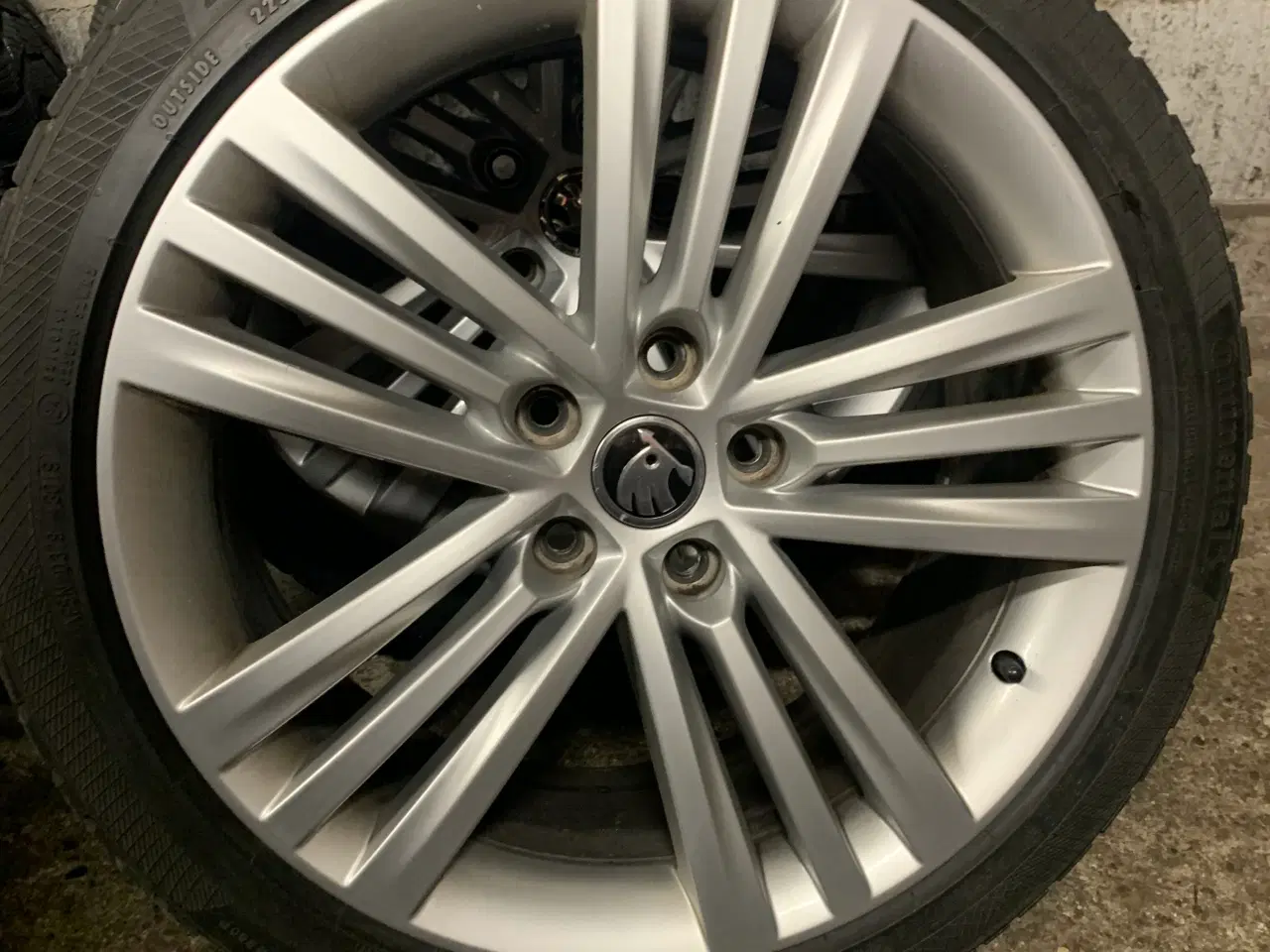 Billede 3 - Org alufælg Skoda superb