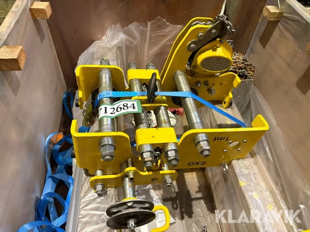 Billede 8 - Løbekat med talje Exo 1 tons - med side og endeforskydning