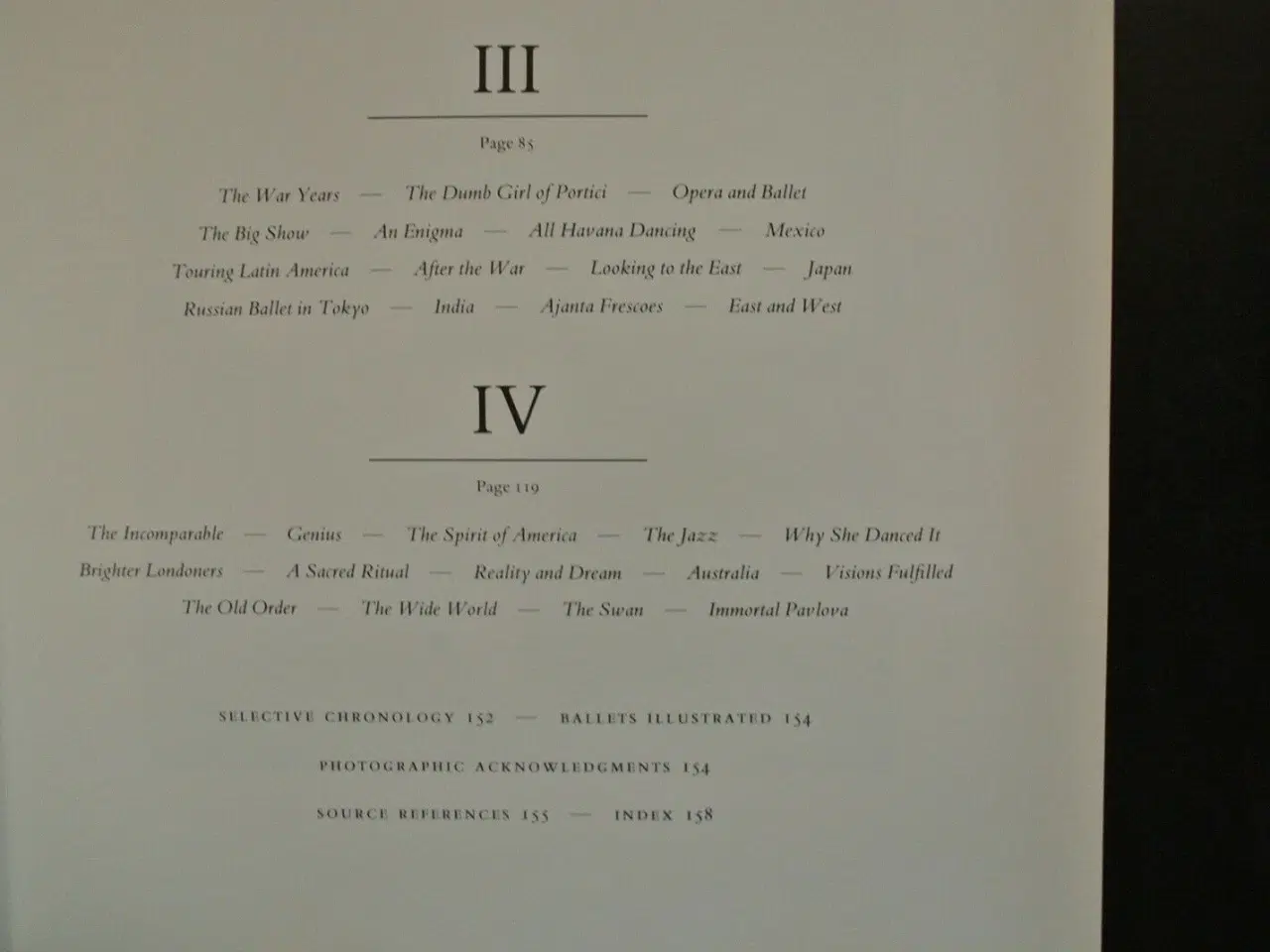 Billede 3 - pavlova impressions, by margot fonteyn, emne: kuns
