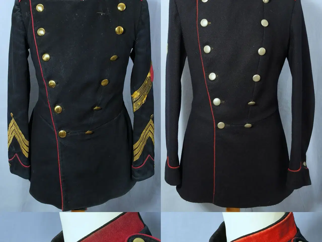 Billede 1 - Købes: Antikke danske uniformer 1848-1915