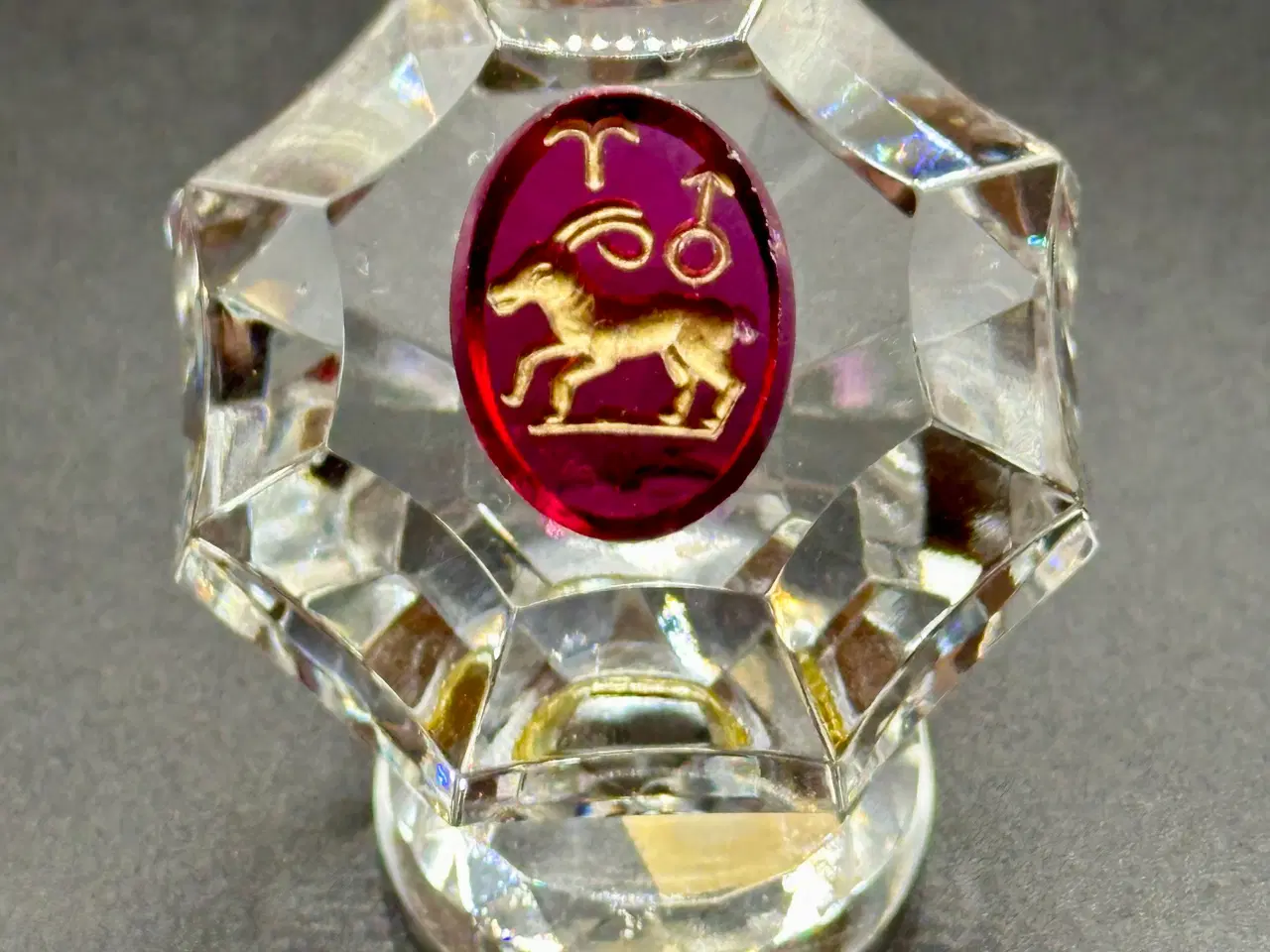 Billede 3 - Retro miniature dekoration af ægte krystal