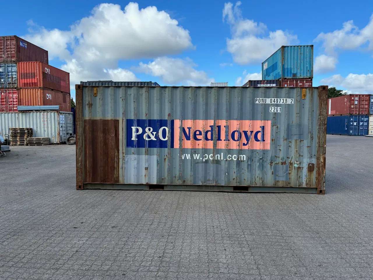 Billede 5 - 20 fods Container- ID: PONU 049738-2