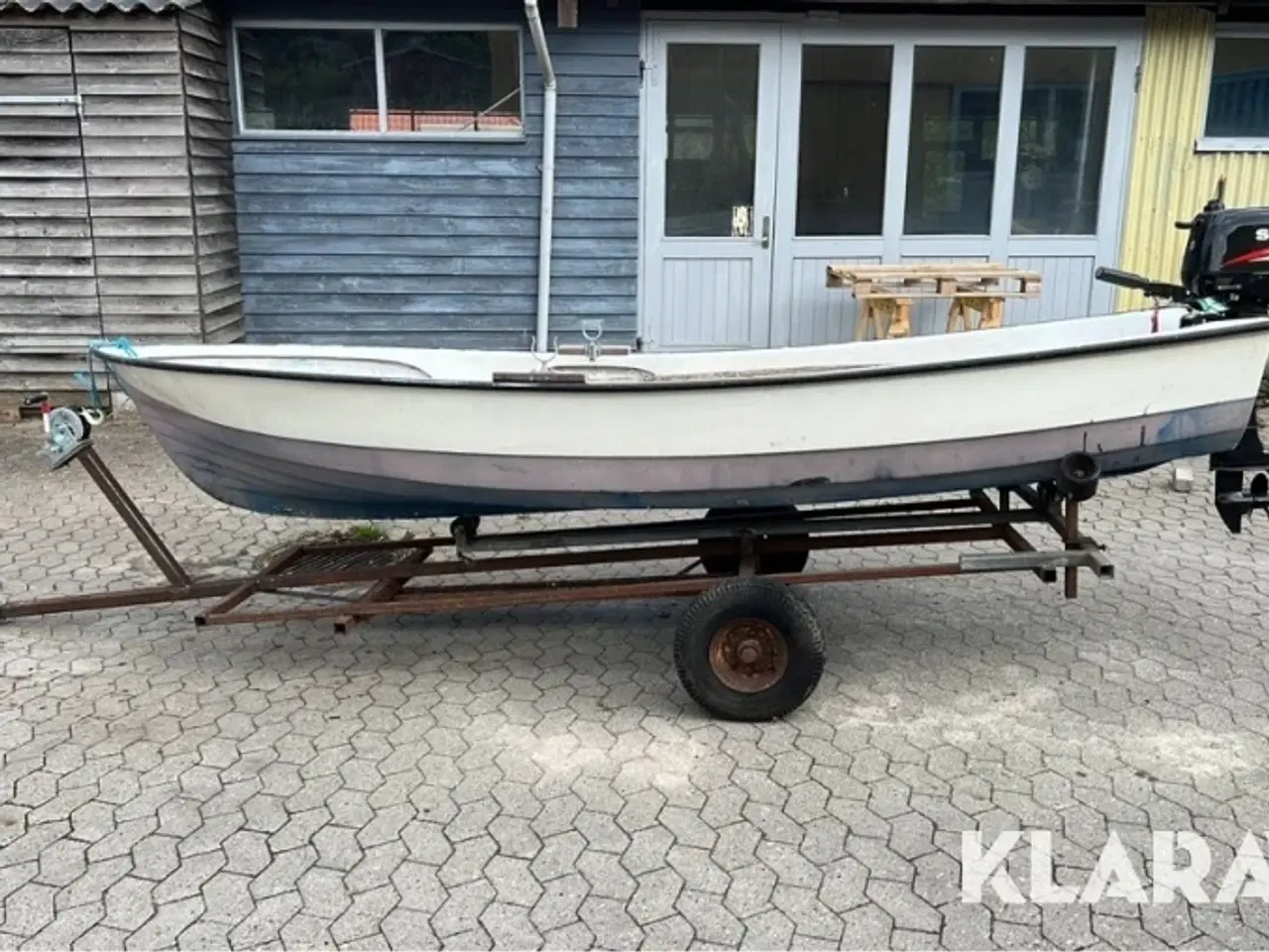 Billede 6 - Jolle 12 inklusiv motor og trailer