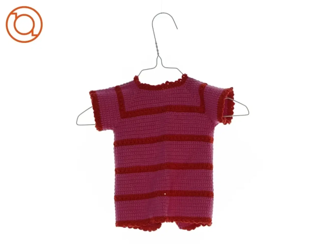 Billede 2 - Hjemmestrikket bluse (str. ca. 62) fra Ukendt (str. ca. 62)