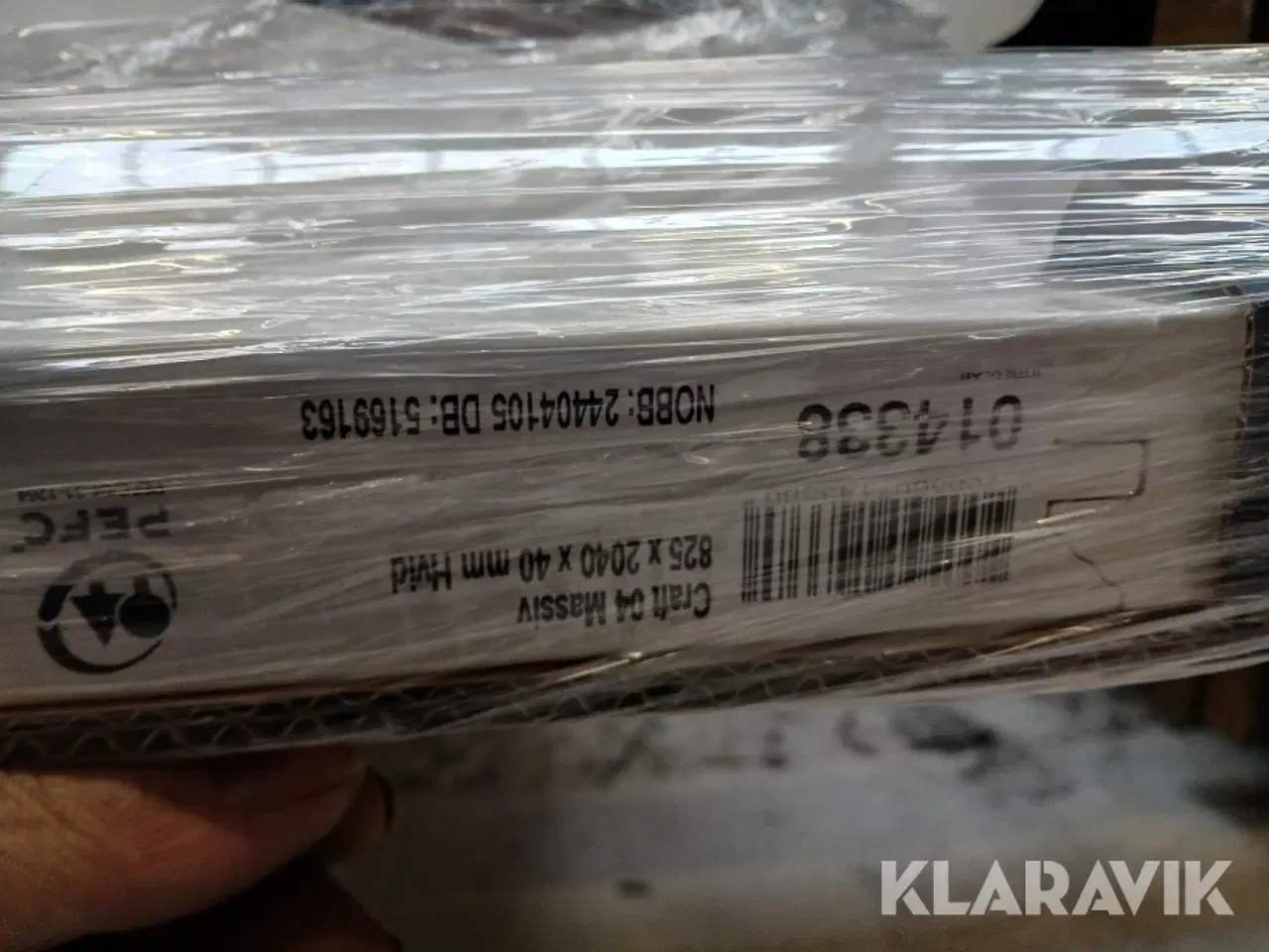 Billede 2 - Swedoor Craft massiv dørblad Swedoor Craft M9 hvid