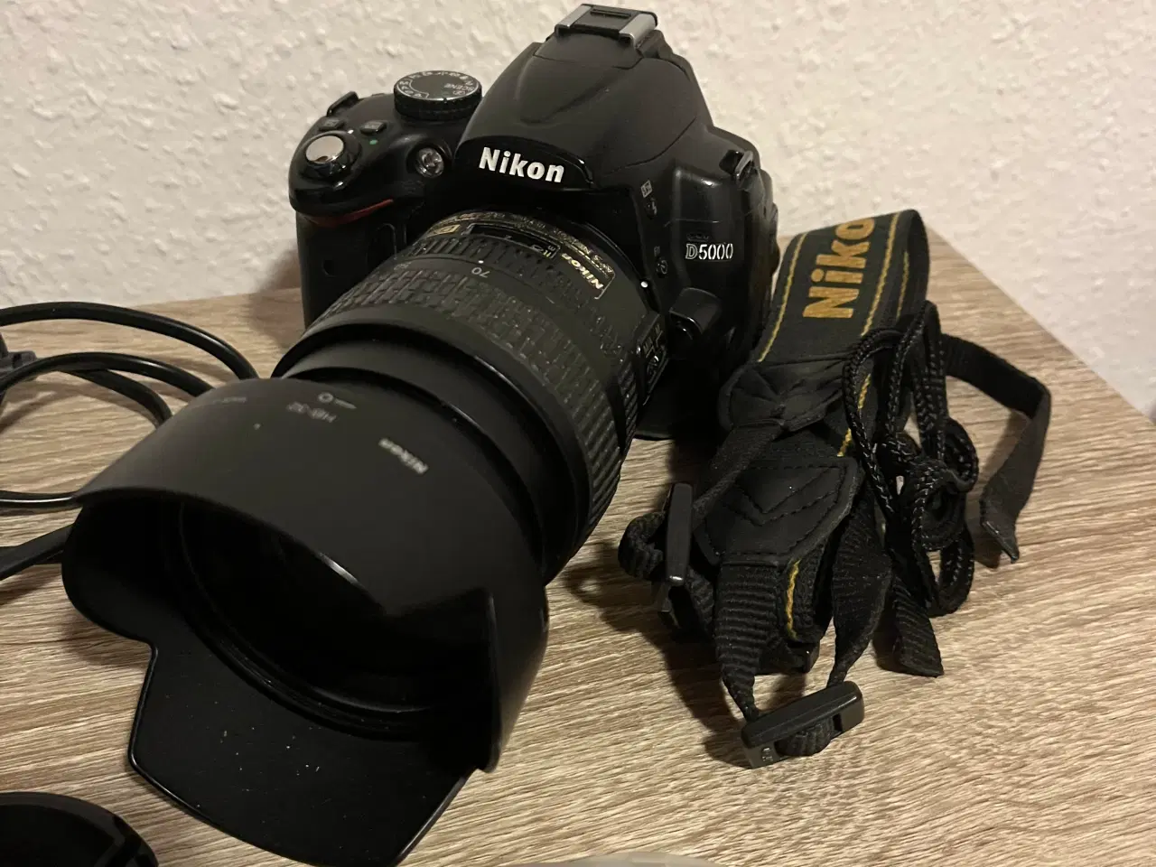 Billede 2 - Nikon D5000 + objektiv og diverse 