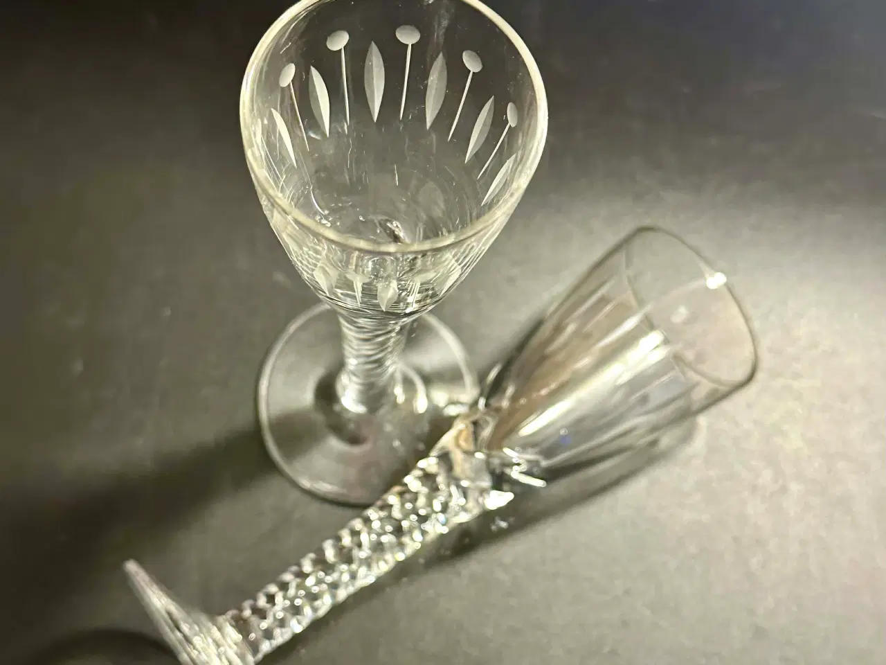 Billede 7 - 2 Holmegaard Amager Twist snapseglas