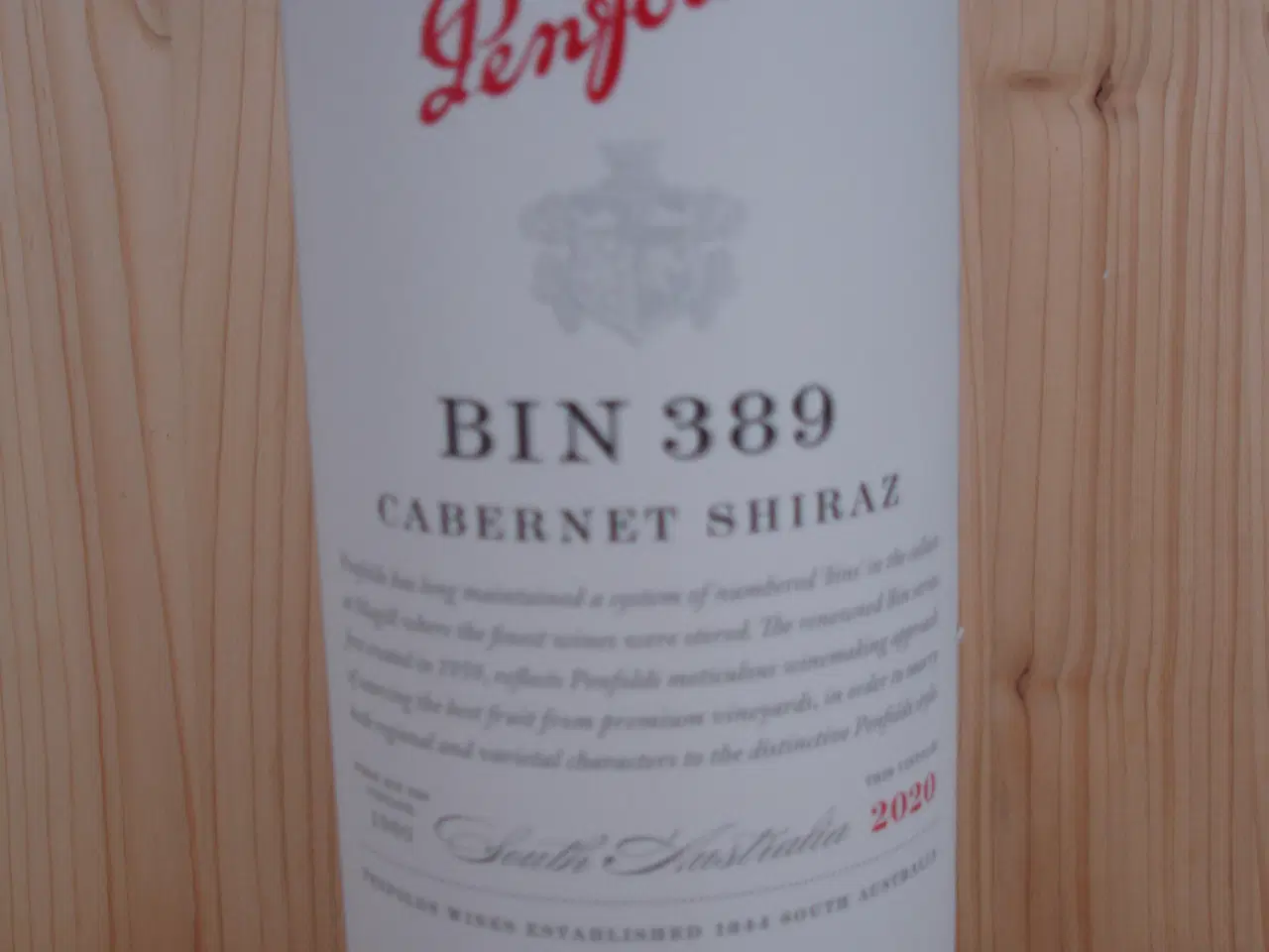 Billede 2 - Penfolds BIN 389 / 2020
