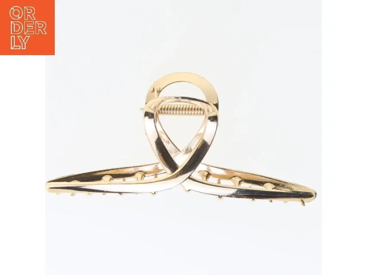 Billede 3 - Hårklemme i guld farve (str. 11,5 cm)