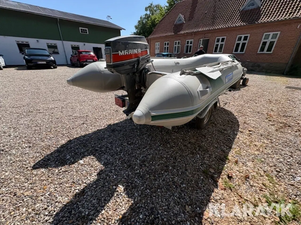Billede 4 - Gummi Båd med trailer Sun marine Sd360