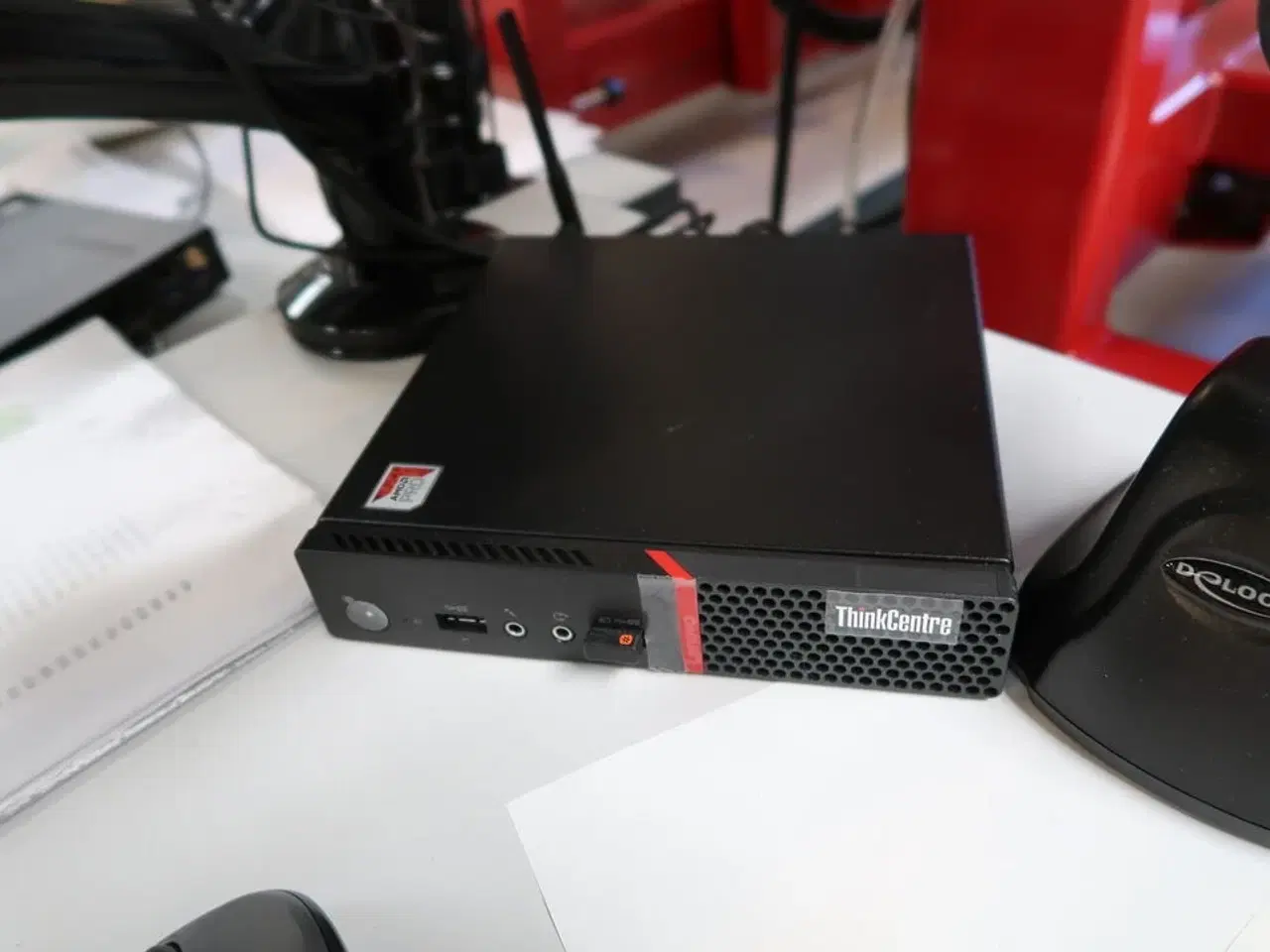 Billede 4 - Computerskærm LENOVO, tastatur, håndscanner, computer LENOVO