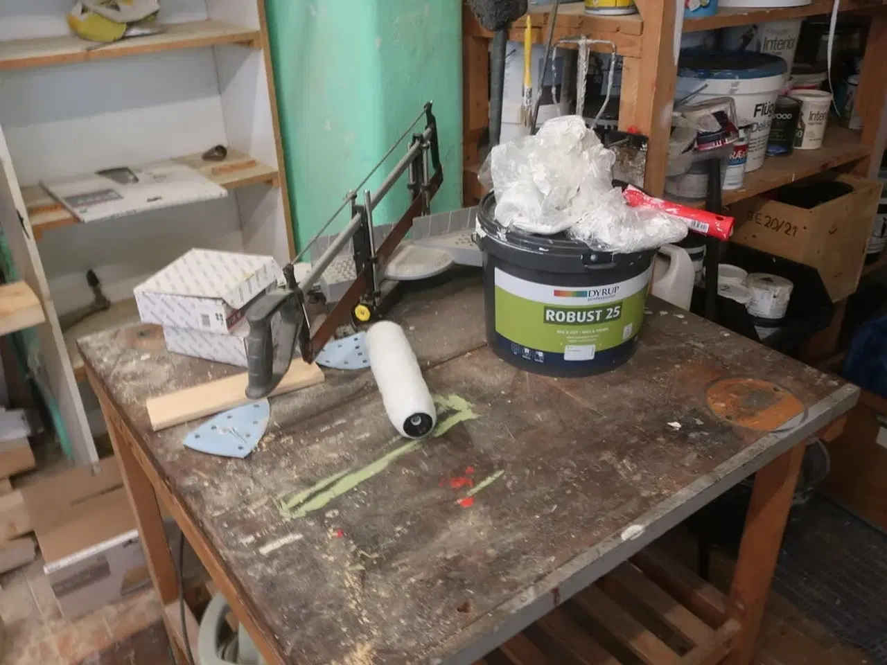 Billede 34 - Ryd hele værkstedet for løse dele