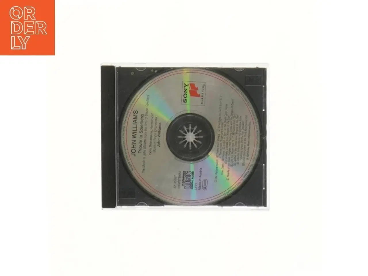 Billede 1 - CD: Tribute to Spielberg - John Williams (str. 12,5x14 cm)