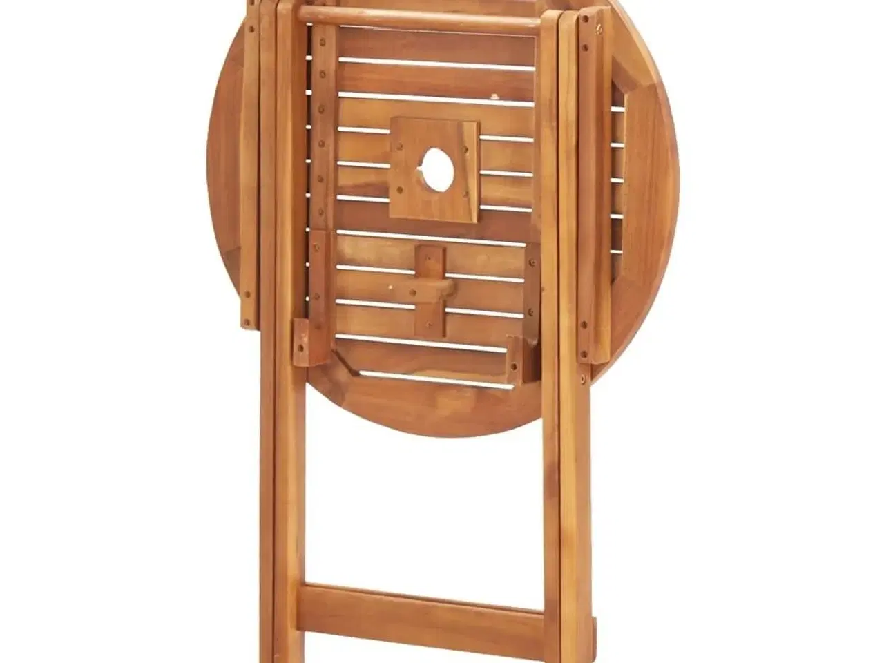 Billede 6 - Foldbart havebord 60 x 75 cm massivt akacietræ