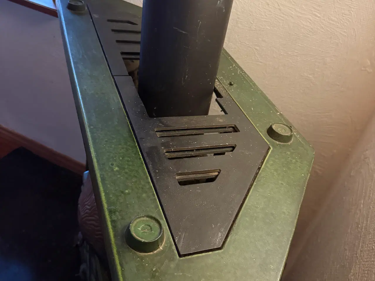 Billede 3 - Antik brændeovn/kakkelovn