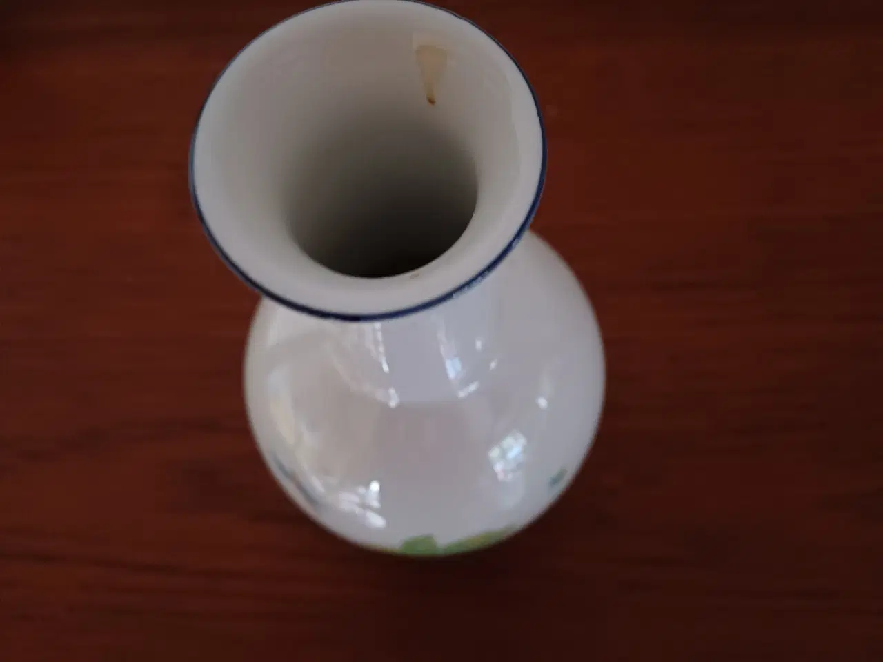 Billede 3 - Blue garden porcelæn vase. 