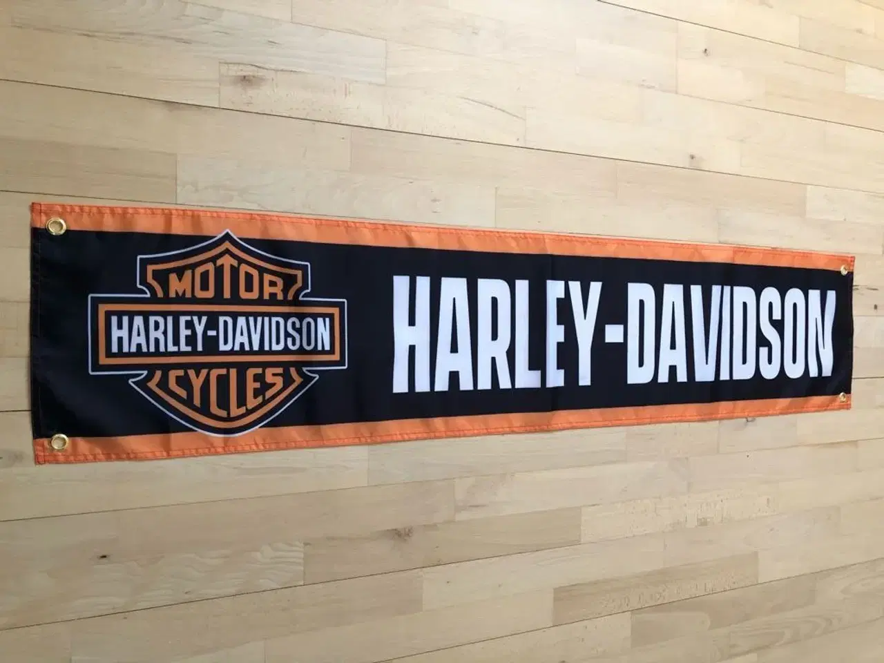 Billede 2 - Flag: Harley-Davidson (Lang)