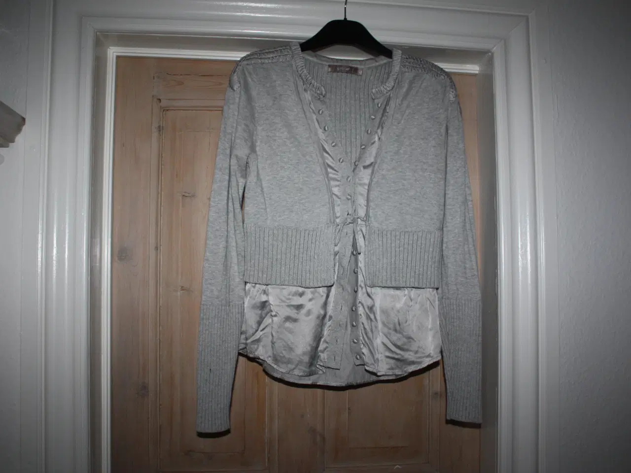 Billede 1 - Cardigan Gustav str.M/38/36 bomuld, silke, uld 