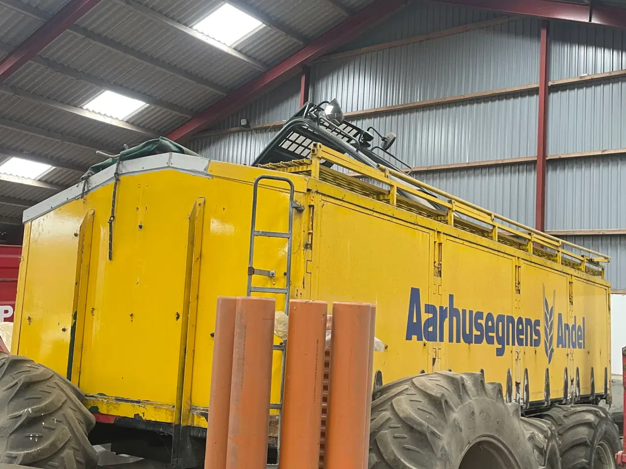 Billede 1 - Lad med sugetryk blæser 