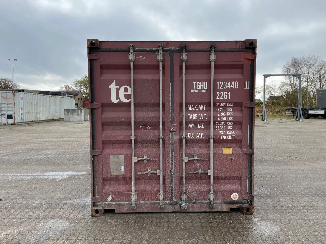 Billede 1 - 20 fods Container - ID: TGHU 123440-1