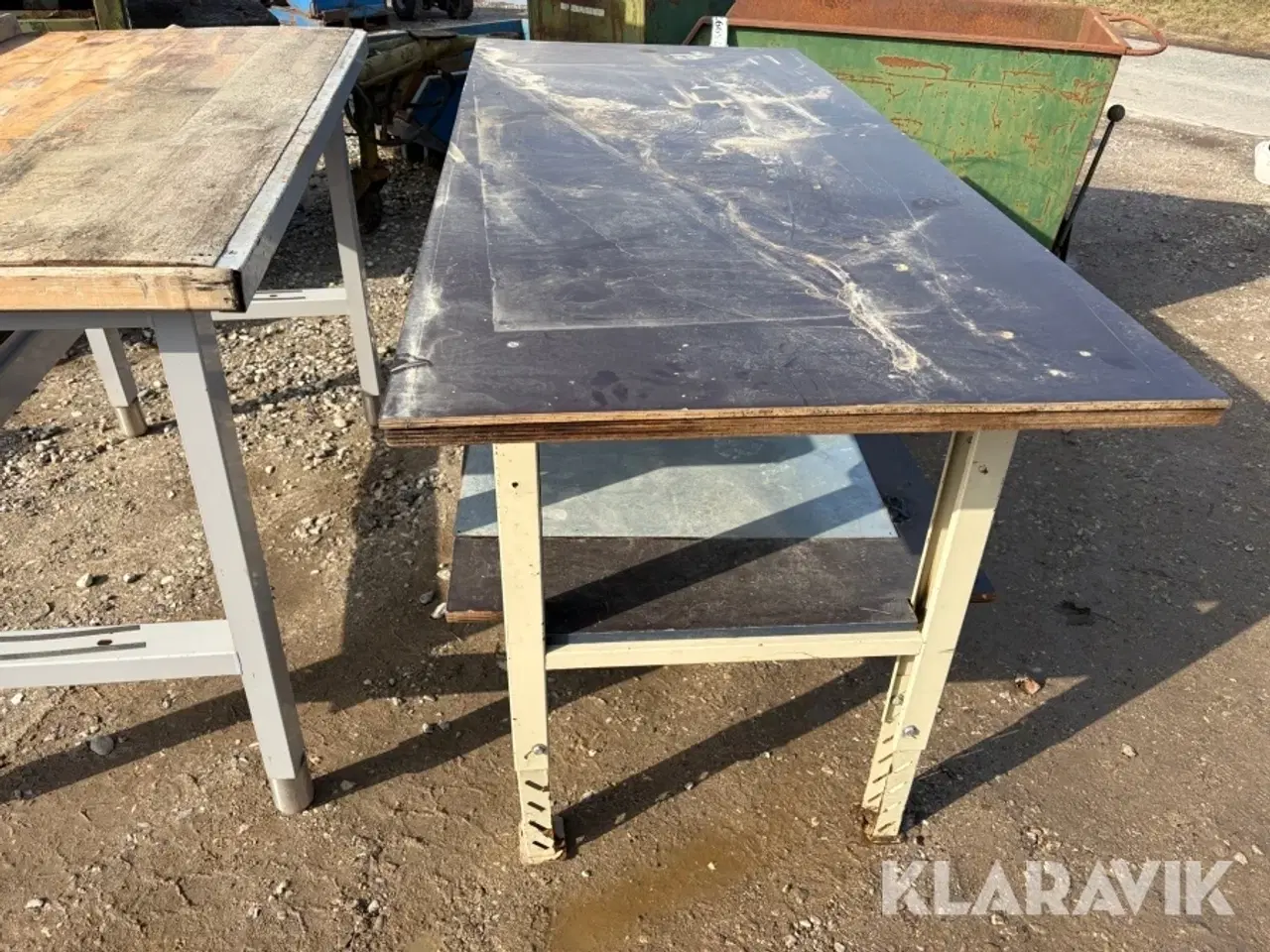 Billede 6 - Værksted bord