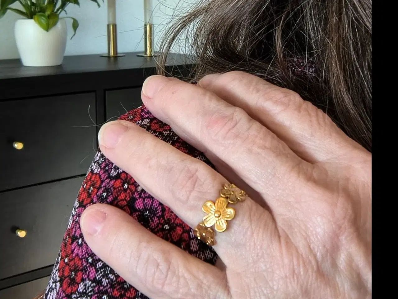 Billede 2 - Fin blomster ring