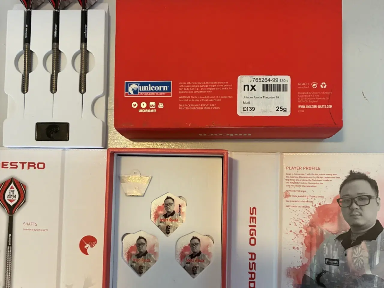 Billede 2 - Dartpile - Unicorn Maestro Seigo Asada 90% - 25g
