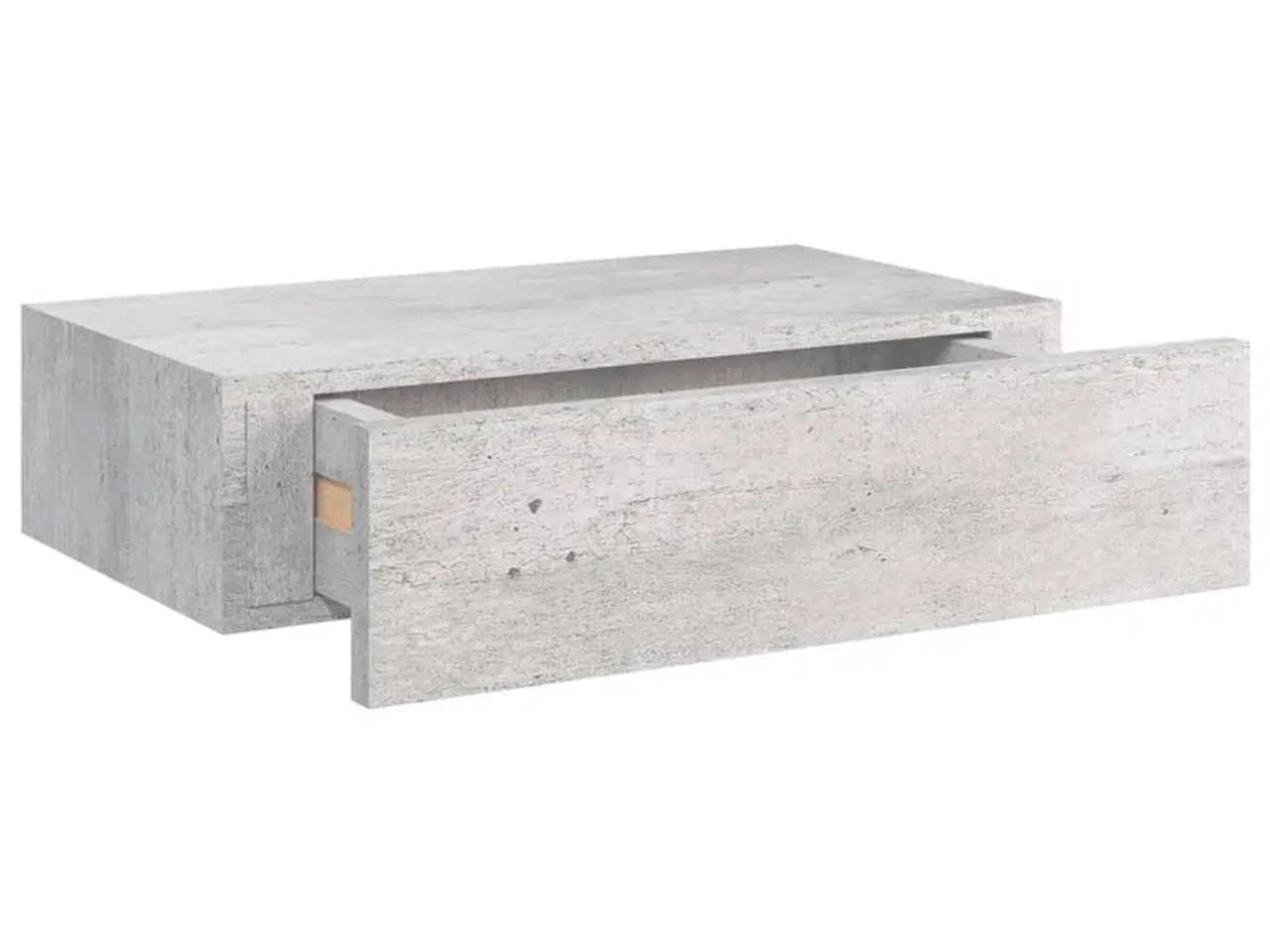 Billede 7 - Hylder med skuffe 2 stk. 40x23,5x10 cm MDF betongrå