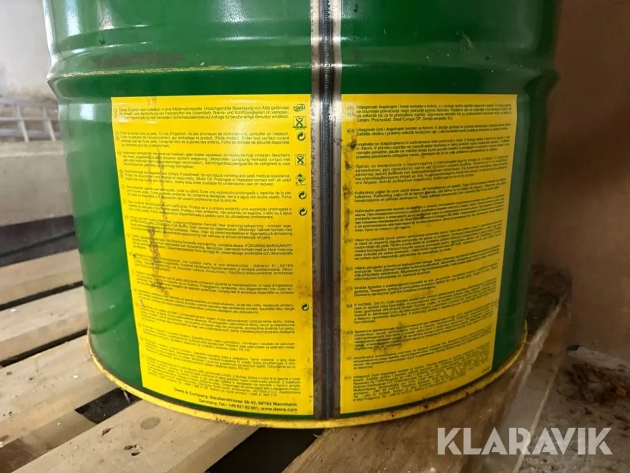 Billede 7 - Dieseltønde John Deere 200 liter
