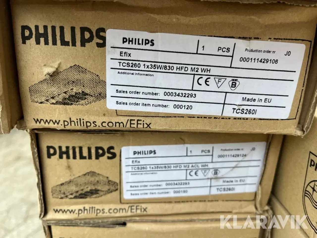 Billede 5 - Lysarmatur Philips 16 stk