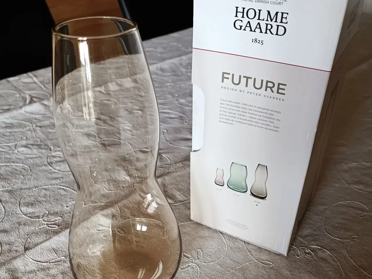 Billede 1 - Holmegaard Future Vase/Karaffel