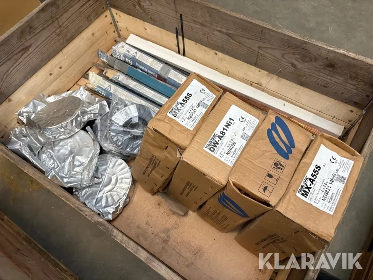 Billede 2 - Svejsetråd - blandet lot