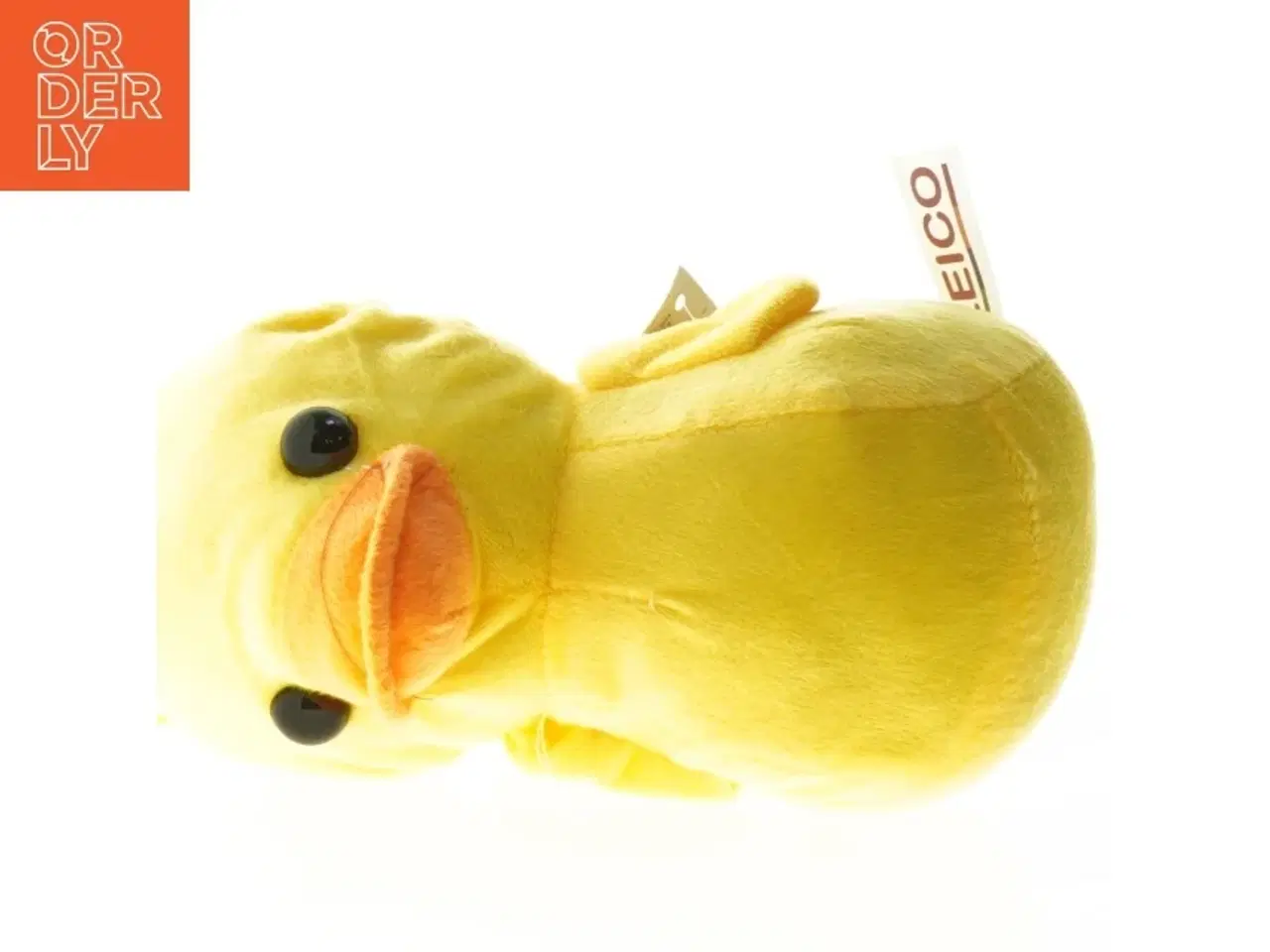 Billede 3 - Gul plysdyr and fra Leico (str. 18 cm)
