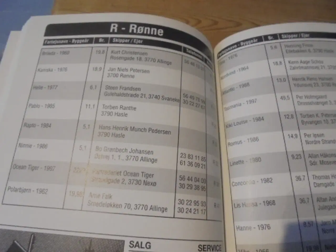 Billede 2 - Danmarks Kutternøgle 2008 – med inmarsat-numre