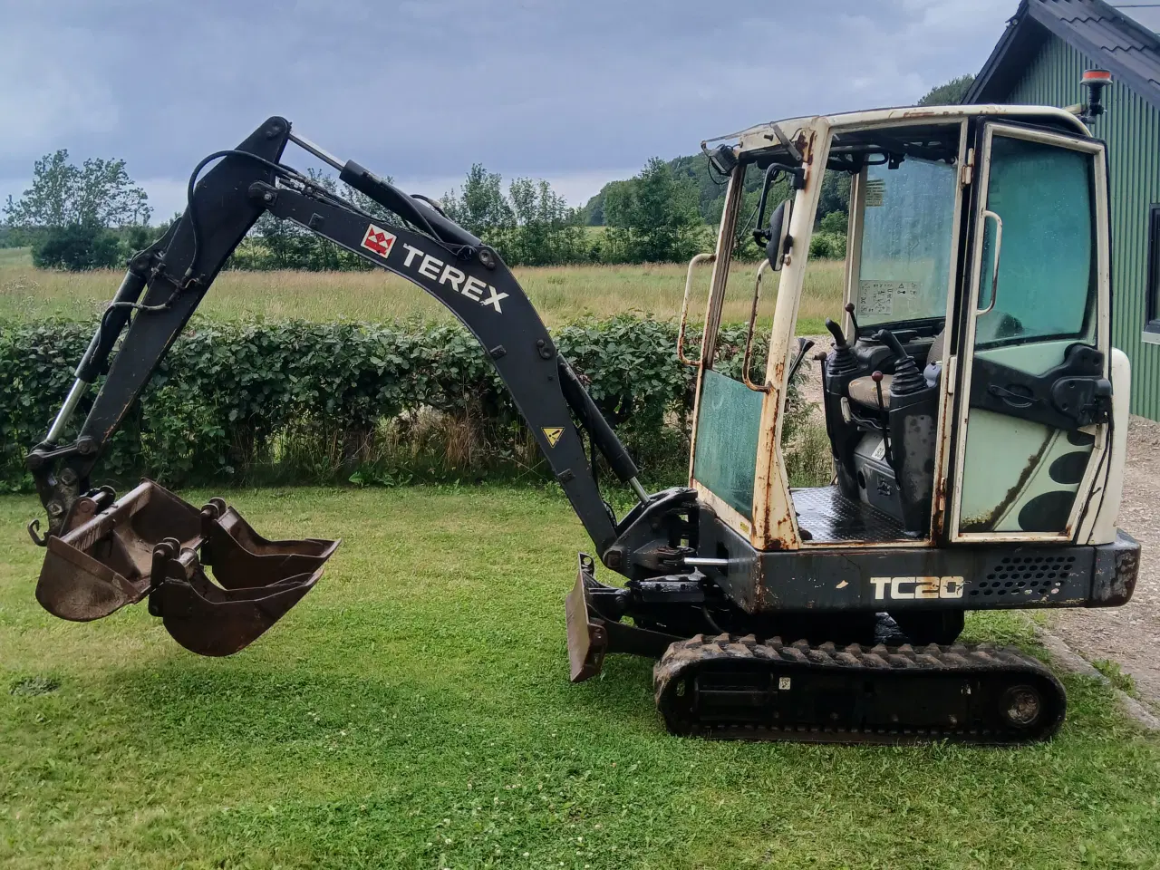 Billede 2 -  Minigraver Terex tc20 billigt billigt 