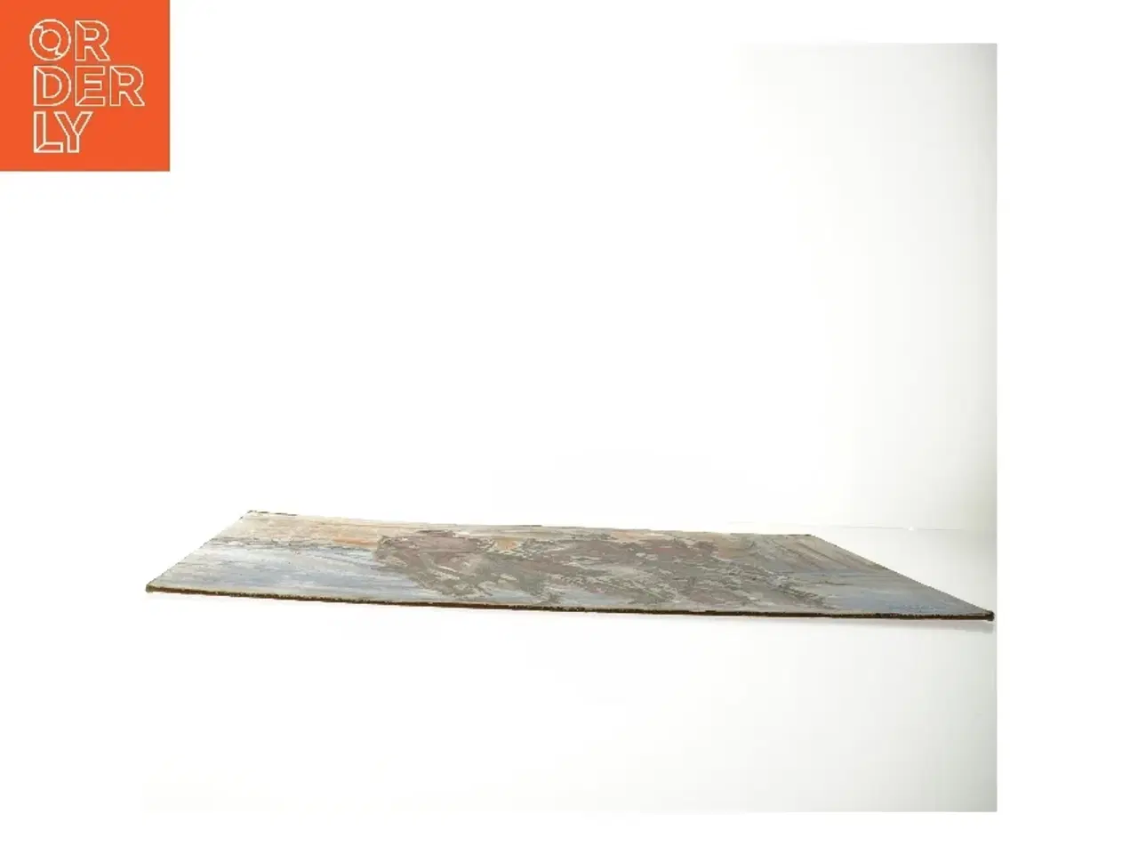 Billede 3 - Maleri af ryttere på sne (str. 60x36 cm)