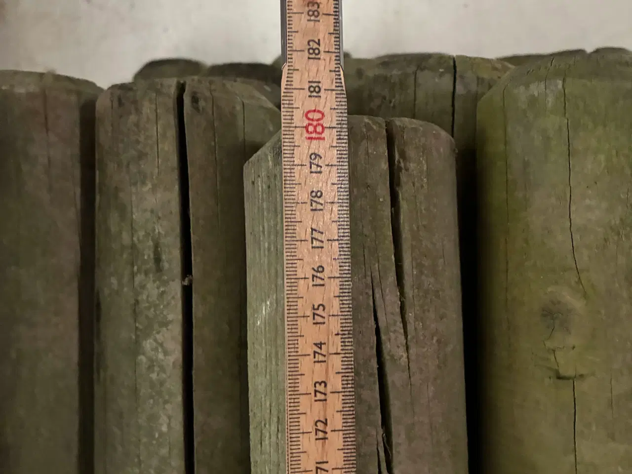 Billede 2 - Trykimprægnetet pæle